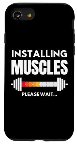 Lustiges Fitnessstudio, Workout, Fitness, Muskelaufbau Hülle für iPhone SE (2020) / 7 / 8 von OBUYZ
