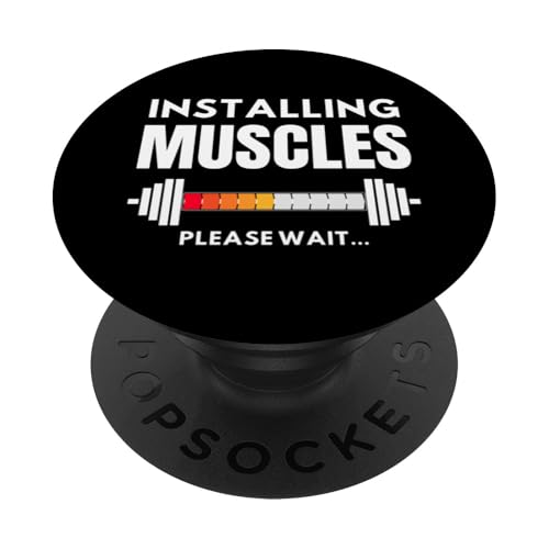 Lustiges Fitnessstudio, Workout, Fitness, Muskelaufbau PopSockets Klebender PopGrip Lustiges Fitnessstudio, Workout, Fitness, Muskelaufbau PopSockets Klebender PopGrip von OBUYZ