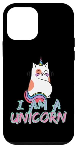 Lustiges Katzen-Einhorn Hülle für iPhone 12 mini Lustiges Katzen-Einhorn Hülle für iPhone 12 mini von OBUYZ