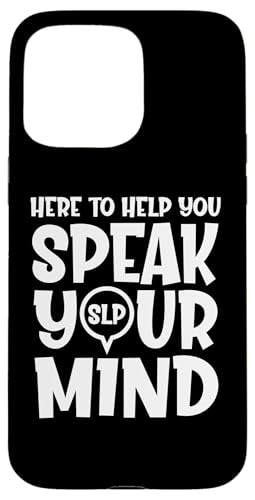 Sprechsprache Pathologe SLP Hülle für iPhone 15 Pro Max Sprechsprache Pathologe SLP Hülle für iPhone 15 Pro Max von OBUYZ