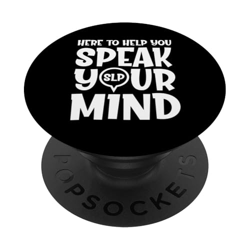 Sprechsprache Pathologe SLP PopSockets Klebender PopGrip Sprechsprache Pathologe SLP PopSockets Klebender PopGrip von OBUYZ