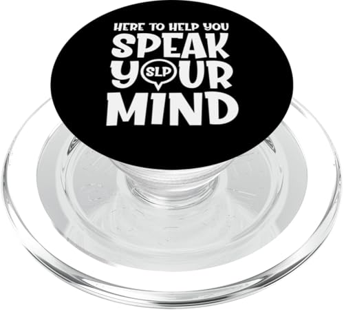 Sprechsprache Pathologe SLP PopSockets PopGrip für MagSafe Sprechsprache Pathologe SLP PopSockets PopGrip für MagSafe von OBUYZ
