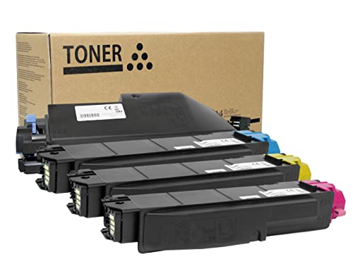 OBV 4 x kompatibler Toner als Ersatz für Utax P-C3060 MFP C3061DN C3065 MFP/Triumph-Adler P-C3060 MFP C3061D NP-C3065 MFP schwarz, Cyan, Magenta, gelb von OBV