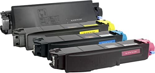 OBV 4X kompatibler Toner als Ersatz für Kyocera TK-5345K TK-5345Y TK-5345C für TASKalfa 352ci / 352 ci von OBV