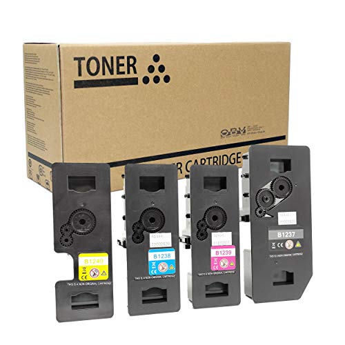 OBV 4X kompatibler Toner als Ersatz für Olivetti D-Color MF2624 MF2624plus P2226 P2226nt P2226plus schwarz, Cyan, Magenta, gelb / 1x4000 Seiten, 3x3000 Seiten von OBV