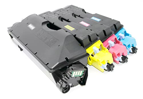 OBV Kompatibel 4X Toner ersetzt Utax / Triumph-Adler CK-5515 für 357Ci schwarz, Cyan, Magenta, gelb von OBV