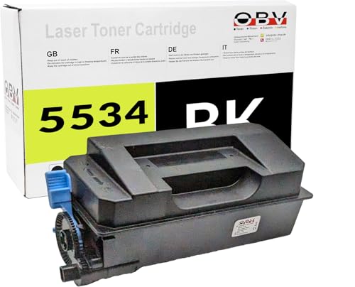 OBV Toner kompatibel zu Utax PK-3022 1T0C0W0UT0 Schwarz – für Triumph-Adler P-5534 DN, P-5539 i MFP & Utax P-5534 DN, P-5539 i MFP – ca. 25.000 Seiten von OBV