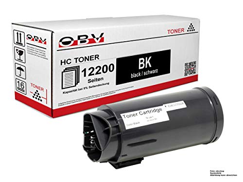 OBV XL Toner kompatibel als Ersatz für Xerox 106R03907 für XEROX VERSALINK C600N C600DN C600DT C600DX C600DXF C600DXP C605X C605XF C605XP C605XTF C605XTP - 12200 Seiten schwarz von OBV