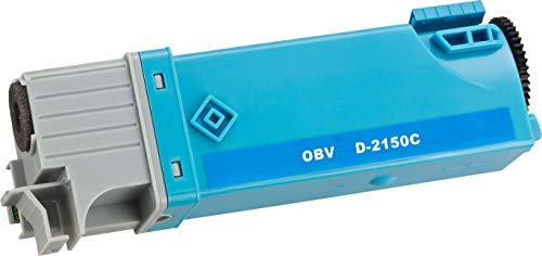 OBV kompatibler Toner Cyan für Dell 2150 2150CN 2150CDN 2155 2155CN 2155 CDN Große Kapazität 2500 Seiten von OBV