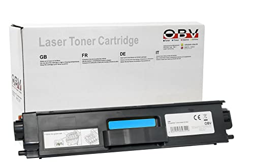 OBV kompatibler Toner als Ersatz für Brother TN-423C Cyan 4000 Seiten für Brother DCP-L8410 CDN/DCP-L8410 CDW/HL-L 8260CDW / HL-L8360CDW / MFC-L8690CDW / MFC-L8900CDW von OBV