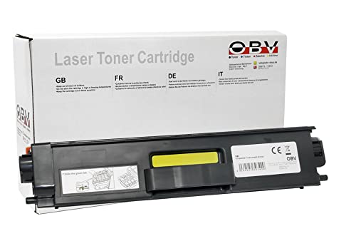 OBV kompatibler Toner als Ersatz für Brother TN-423Y gelb 4000 Seiten für Brother DCP-L8410 CDN/DCP-L8410 CDW/HL-L 8260CDW / HL-L8360CDW / MFC-L8690 CDW/MFC-L8900 CDW von OBV