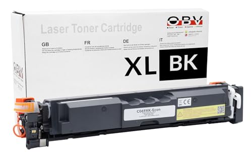 OBV kompatibler Toner als Ersatz für Canon 069H 069 für Canon i-SENSYS LBP-673Cdw MF752Cdw MF754Cdw mit Chip ohne Füllstandsanzeige - schwarz von OBV