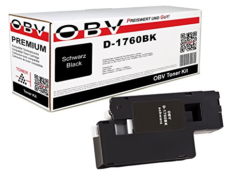 OBV kompatibler Toner als Ersatz für Dell 593-11140 für C1760 C1760NW C1765 C1765NF C1765NFW, schwarz, 2000 Seiten von OBV
