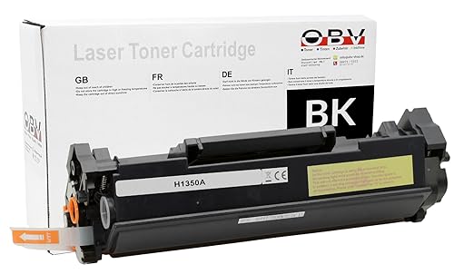 OBV kompatibler Toner als Ersatz für HP 135A w1350a für HP Laserjet M209 M209dw MFP M234 M234dw M234sdw M234sdn (Nicht für HP+ Drucker / Modelle mit e geeignet) - schwarz von OBV