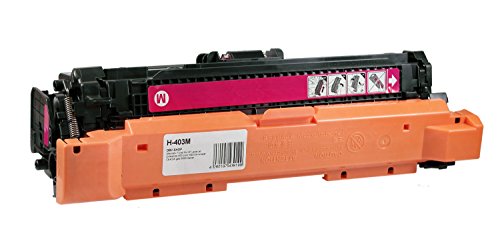 OBV kompatibler Toner als Ersatz für HP CE403A / Nr. 507A für HP Laserjet Enterprise 500 Color M551dn M551n M551xh MFP M575dn M575f Pro 500 Color MFP M570dn Magenta 6000 Seiten von OBV