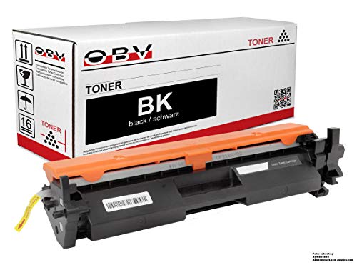 OBV kompatibler Toner als Ersatz für HP CF217A 17A für HP Laserjet Pro M102a M102w M130a M130fn M130fw M130MFP M130nw M132a M132fn M132fp M132fw M132nw M132snw Ultra M134a schwarz von OBV