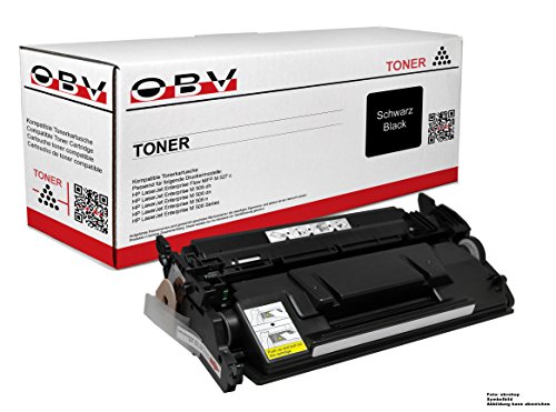 OBV kompatibler Toner als Ersatz für HP CF287A / 87A für HP M506dn M506x M506 M506n HP Laserjet Pro M501n M501dn M527 M527dn M527z M527f schwarz 9000 Seiten von OBV