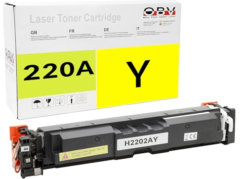 OBV kompatibler Toner als Ersatz für HP w2202a w2202a für HP Color Laserjet Pro 4202dn 4202dw / MFP 4302dw 4302fdn 4302fdw - gelb von OBV