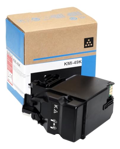 OBV kompatibler Toner als Ersatz für Konica Minolta TNP49K A95W150 für Bizhub C3351 C3851 C3851FS - schwarz von OBV