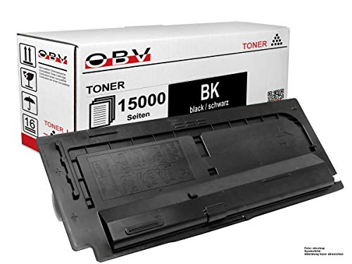 OBV kompatibler Toner als Ersatz für Kyocera ECOSYS M4125idn M4125idt M4132idn M4132idx alternativ zu Kyocera TK-6115K 1T02P10NL0 schwarz von OBV