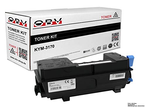 OBV kompatibler Toner als Ersatz für Kyocera TK-3170 / 1T02T80NL0 für ECOSYS P3050dn P3055dn P3060dn schwarz 15500 Seiten von OBV