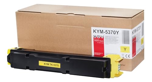 OBV kompatibler Toner als Ersatz für Kyocera TK-5370 TK 5370 für ECOSYS MA3500 MA3500cifx MA3500cix PA3500 PA3500cx TK5370 (gelb) von OBV