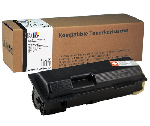 OBV kompatibler Toner als Ersatz für Kyocera TK130 und TK140 für Kyocera FS-1100 FS-1028 FS-1128MFP FS-1300D FS 1300D FS1300D FS1300DN FS-1350 FS-1350DN FS1350DN Kapazität: 7200 Seiten schwarz von OBV