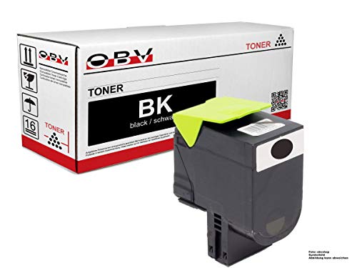 OBV kompatibler Toner als Ersatz für Lexmark C2320K0 für Lexmark C2425dw C2535dw MC2325adw MC2425adw MC2640adwe MC2535adwe - 1000 Seiten schwarz von OBV