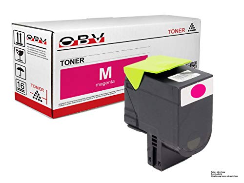 OBV kompatibler Toner als Ersatz für Lexmark C2320M0 für Lexmark C2425dw C2535dw MC2325adw MC2425adw MC2640adwe MC2535adwe - 1000 Seiten Magenta von OBV