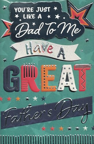 Vatertagskarte "Like a Dad to Me", tolle Botschaft mit Sternen Vatertagskarte "Like a Dad to Me", tolle Botschaft mit Sternen von OCCASIONS EXPRESS