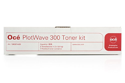 OCE PlotWave 300 - Original OCE / 106.007.4426 / Toner Doppelpack Black & Resttonerbehälter von OCE