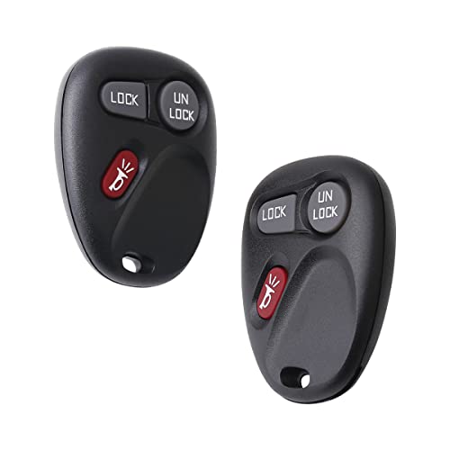 OCESTORE KOBLEAR1XT Autoschlüsselanhänger, schlüssellos, 3-BTN, kompatibel mit Lesabre Silverado Avalanche 15042968, 2 Stück von OCESTORE
