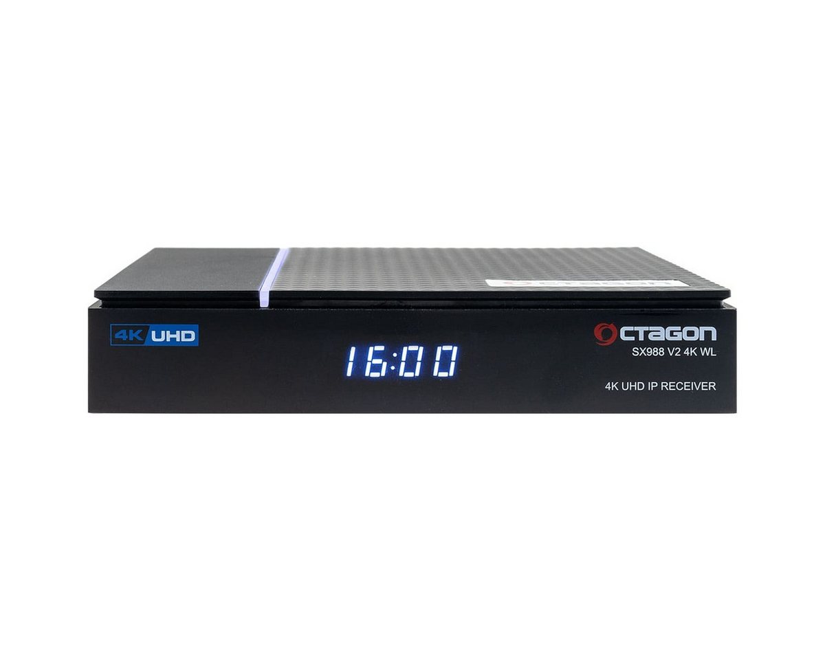 OCTAGON Streaming-Box SX988 V2 4K WL Dual WiFi Linux IP- OCTAGON Streaming-Box SX988 V2 4K WL Dual WiFi Linux IP- von OCTAGON