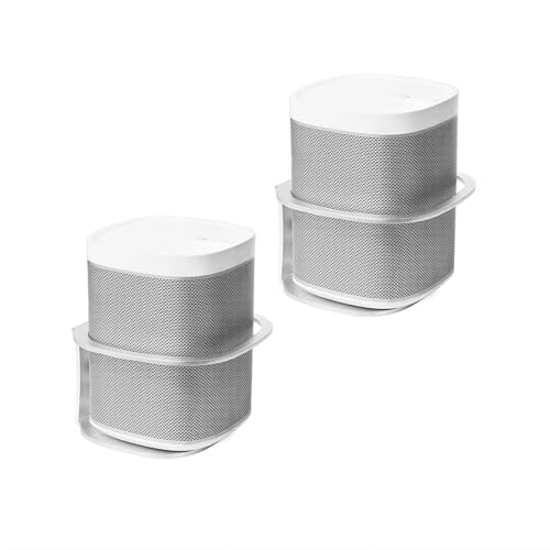 OCXLLEATLY Wandhalterung für SONOS One SL/Play:1 Smart Speaker, robuste Metall-Lautsprecherhalterung mit Schutzschienen, Heim-Audio-Zubehör, Silber OCXLLEATLY Wandhalterung für SONOS One SL/Play:1 Smart Speaker, robuste Metall-Lautsprecherhalterung mit Schutzschienen, Heim-Audio-Zubehör, Silber von OCXLLEATLY