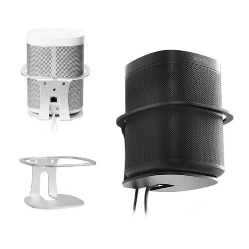 OCXLLEATLY Wandhalterung für SONOS One SL/Play:1 Smart Speaker, robuste Metall-Lautsprecherhalterung mit Schutzschienen, Heim-Audio-Zubehör, Silber OCXLLEATLY Wandhalterung für SONOS One SL/Play:1 Smart Speaker, robuste Metall-Lautsprecherhalterung mit Schutzschienen, Heim-Audio-Zubehör, Silber von OCXLLEATLY