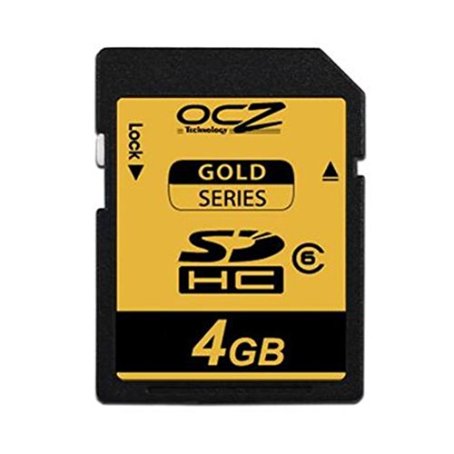 OCZ Gold Series Class6 Pro Secure Digital HC Speicherkarte 4 GB von OCZ