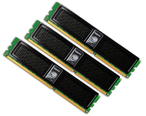 OCZ OCZ3X1333LV6GK PC1333 Arbeitspeicher 6 GB DDR3 RAM Triple Channel Kit, CL7, 3 x 2 GB von OCZ