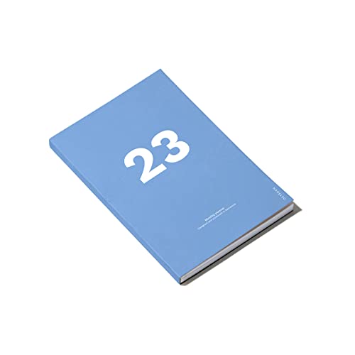 2023 Monthly Planner Plus, ähnlich A5 - Monatsplaner - Monatsplaner - Farbe Blau - 56 Seiten - Ideal zum Planen, Programmieren und Organisieren - Octagon Design von OD OCTÀGONDESIGN