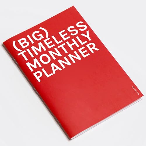 Octàgon Design A4 großer zeitloser Monatsplaner von OD OCTÀGONDESIGN