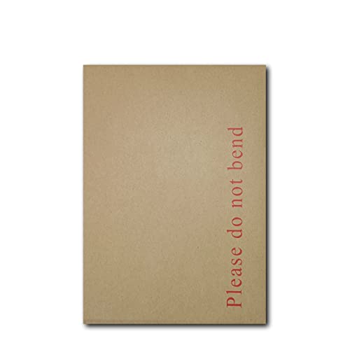 Briefumschläge mit Kartonrückwand, selbstklebend, 190 x 140 mm, ideal für Poster und Kunstwerke, 50 Stück von ODL Packaging