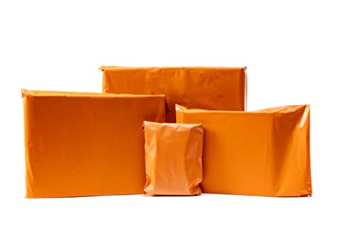 Versandtaschen, Kunststoff, gemischt, Orange, 100 Stück von ODL Packaging