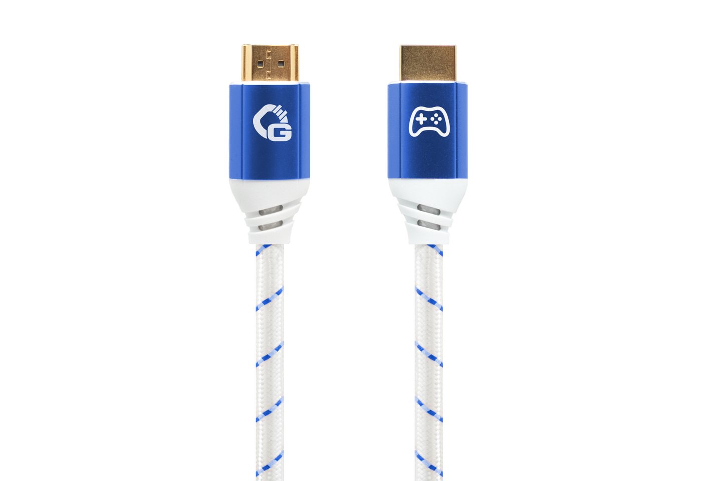 OEHLBACH GAMING New Game Blue HDMI-Kabel, HDMI, HDMI (500 cm), Maximale Gaming-Performance mit 4k/240hz, HDR & VRR Support von OEHLBACH GAMING
