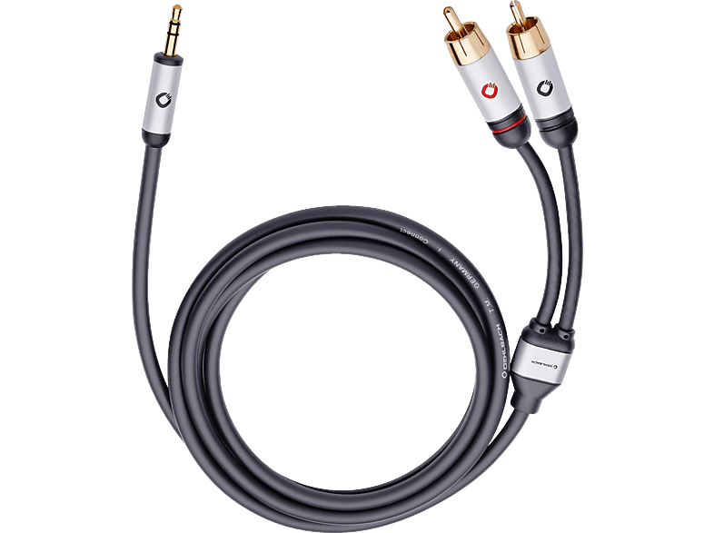 OEHLBACH 60004 I-Connect, Cinch-Klinke-Kabel, 3 m von OEHLBACH