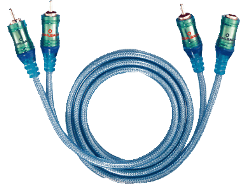 OEHLBACH 92023 NF Set Ice Blue, Cinch-Kabel, 2 m von OEHLBACH