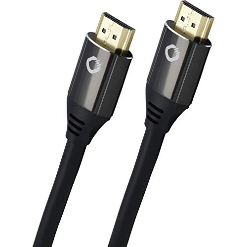 OEHLBACH Black Magic MKII - 8K Ultra High-Speed HDMI-Kabel - 8K FUHD 60Hz 4320p / 4K 120Hz 2160p - 48Gbit/s (21:9 Cinema, 3D, Dolby Vision, Dynamic HDR 10+, VRR, eARC, UHD2) - 5 Meter Schwarz von OEHLBACH