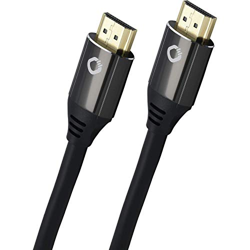 OEHLBACH Black Magic MKII - Ultra High Speed HDMI Kabel, 8K @60Hz, 4K @120Hz, 48 Gbit/s, HDR10+, Dolby Vision, eARC, VRR, HDMI 2.1 zertifiziert - Premium Qualität - 5 Meter Schwarz von OEHLBACH
