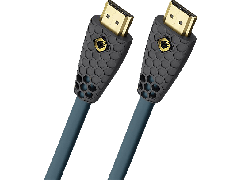 OEHLBACH Flex Evolution 8K HDMI Kabel, Petrol Blau/Anthrazit von OEHLBACH