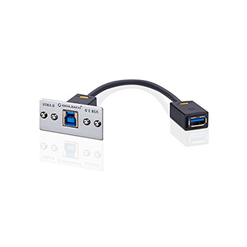 OEHLBACH PROIN MMT USB.3 B/A (USB-3 -Multimedia-Einsatz mit Kabelpeitsche, Unterputz, Aufputz) - 1 Stück von OEHLBACH