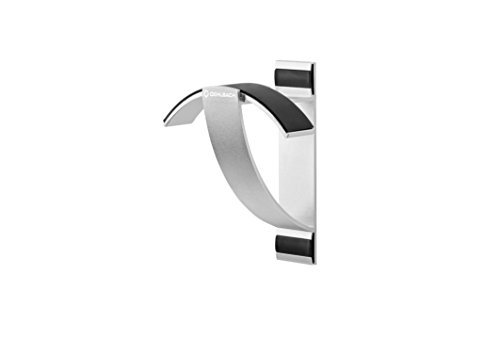 Oehlbach Alu Style W1 - Wandhalterung für Kopfhörer - eloxiertes Aluminium - Schnelle Wandmontage & Optimale Aufbewahrung - Silber von OEHLBACH