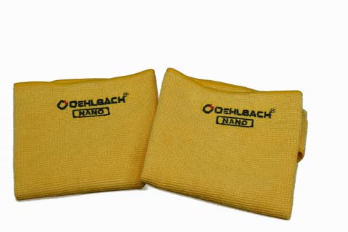 Oehlbach HDCC-30 Reinigungstuch - Mikrofaser Tuch 30x30 cm - für Brille, Fernseher, Kamera, Display, Handys - 2 Stück von OEHLBACH